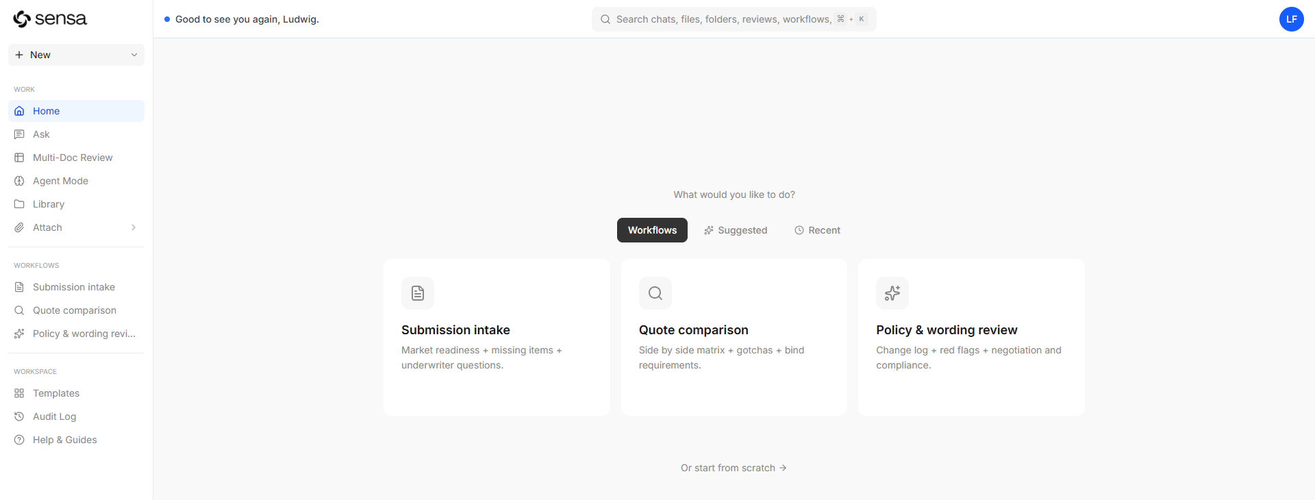 sensa. screenshot