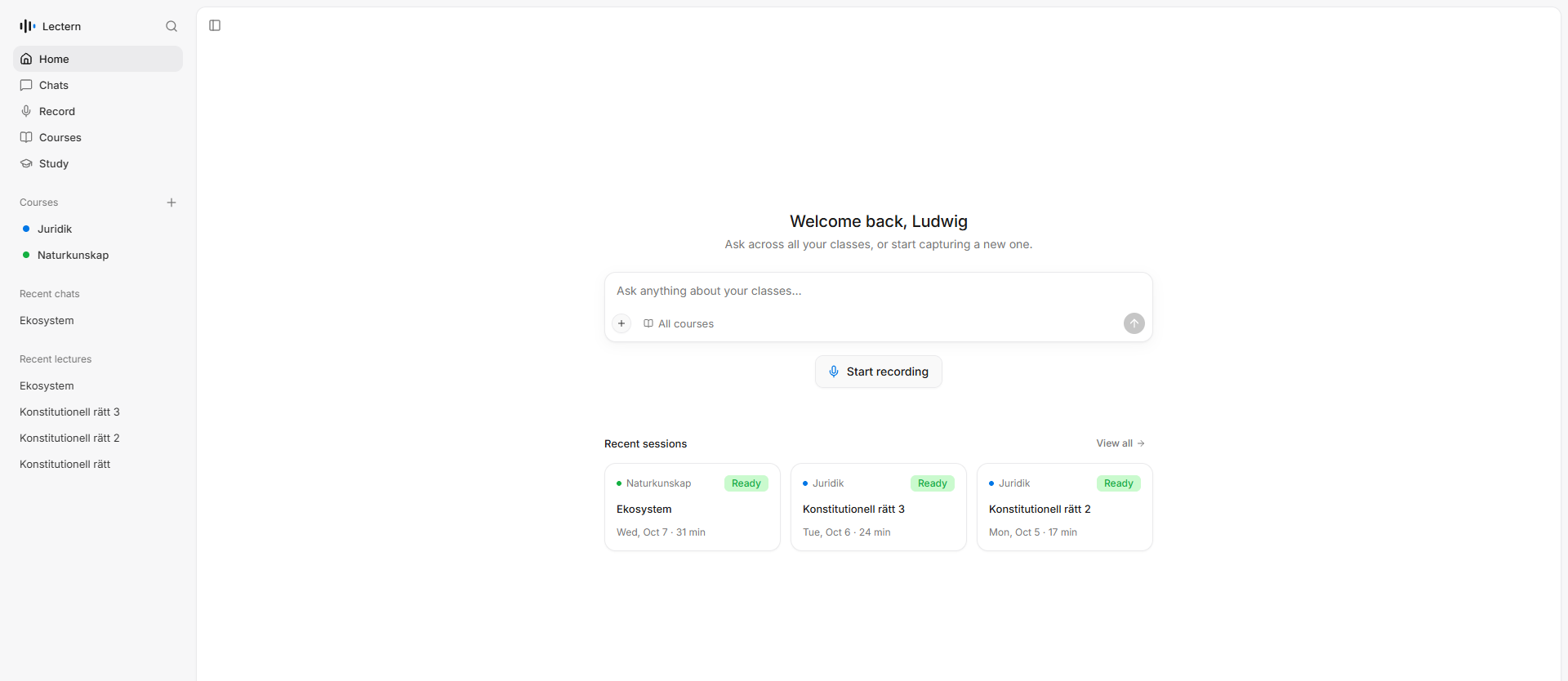 lectern. screenshot