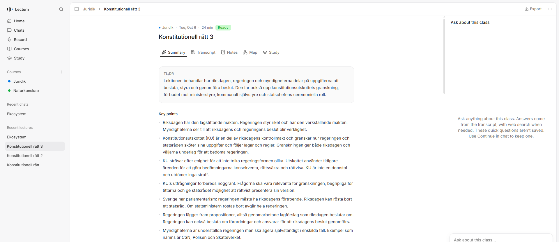 lectern. screenshot
